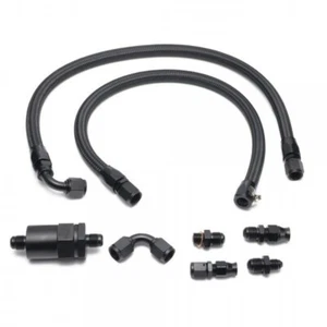 B Series Tucked Fuel Line Kit For Honda Civic Integra Feed Return Line EG EK CRX - Picture 1 of 4