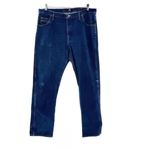 WRANGLER 47MWZ PREMIUM PERFORMANCE COWBOY CUT REGULAR FIT JEANS MEN'S SIZE 38X34 - Picture 1 of 8