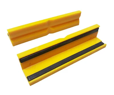 Schonbacken Schutzbacken Spann f. Schraubstock Magnet 100 125 150mm Kunststoff  - Bild 1 von 2