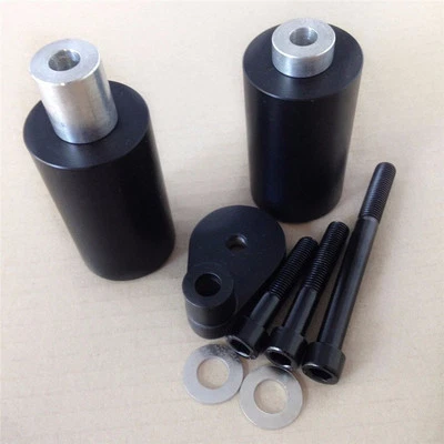 Black Frame Slider Drop collision Protector For 2001-2003 Suzuki GSXR600/750 K1 - Image 1 of 4