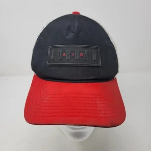 Jordan Hat Boys Baseball Cap Trucker Strapback  Red Black Vintage Girl Kid Youth - Picture 1 of 4