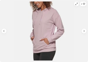 Marc New York Women's Cozy Ribbed Hoodie(Mauve, SMALL) NWT - Picture 1 of 3