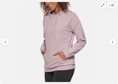 Marc New York Women's Cozy Ribbed Hoodie(Mauve, SMALL) NWT - Image 1 of 3