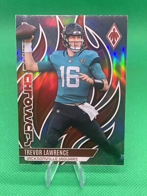 2023 Panini Phoenix TREVOR LAWRENCE Silver Flame Throwers Parallel - Image 1 of 2