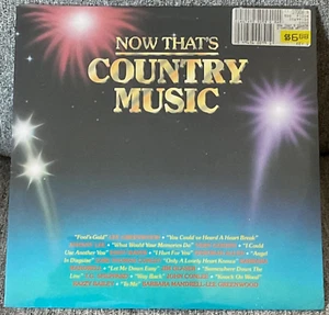 đŸ‘‰SEALED-NOW THAT’S COUNTRY MUSIC-VARIOUS ARTIST-1985 CONLEE,GLASER,SHEPPARD - Picture 1 of 2