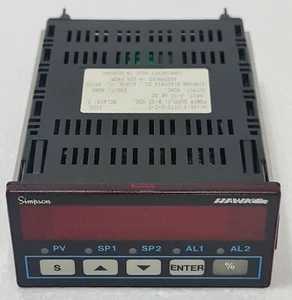 SIMPSON HAWK HK45 TEMPERATURE CONTROLLER 8-32VDC HK-45-3-0710-0-2-0 - Picture 1 of 6