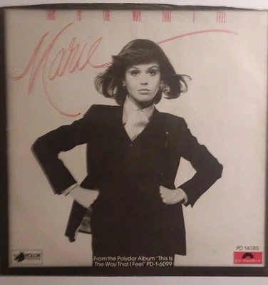 MARIE OSMOND PS/45 THIS IS THE WAY THAT I FEEL (MONO/STEREO) POLYDOR 14385 PROMO - Image 1 of 4