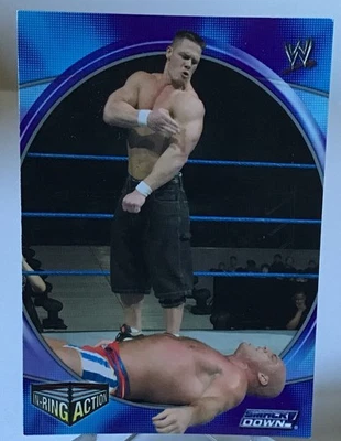 John Cena F 22  2004 Topps WWE Apocalypse IN RING ACTION - Image 1 of 2