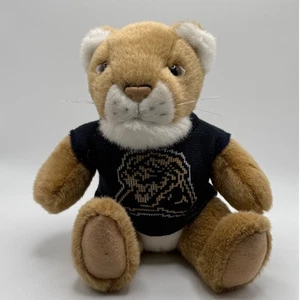 Vintage PITT Panther ROXBURY MILLS 4.0 Univ. von Pittsburgh Maskottchen Plüschtiere 7 Zoll - Bild 1 von 5