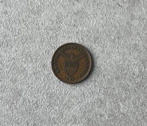 1903 Philippinen 1/2 Half Centavo L2 - Bild 1 von 2
