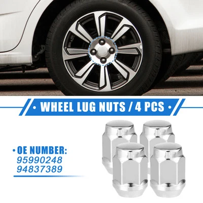 4 Pcs M12 x 1.5 Car Wheel Lug Nuts for Suzuki Forenza 2004-2008 No.95990248 Foto 1 de 4
