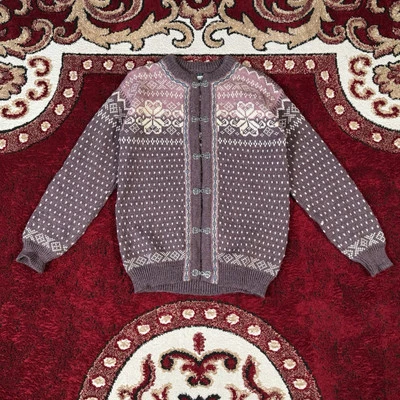 Vintage Dale of Norway Nordic Pure New Wool Cardigan Sweater Metal Clasps Size M - Image 1 of 4