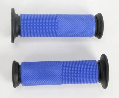 Driven Racing Superbike Grips - Blue Motorcycle Street Bike D091BLO 0630-0712 - Image 1 of 4