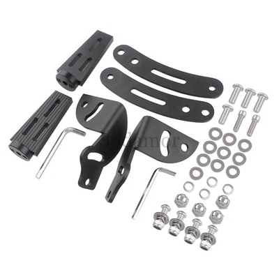 Motorcycle Highway Floorboard Footboard Pegs Black For Can Am RT Spyder 2010-19 - Image 1 of 4