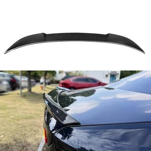 CS Style Rear Trunk Spoiler Gloss Black For BMW G30 5-Series F90 M5 Sedan 17-23 - Picture 1 of 8