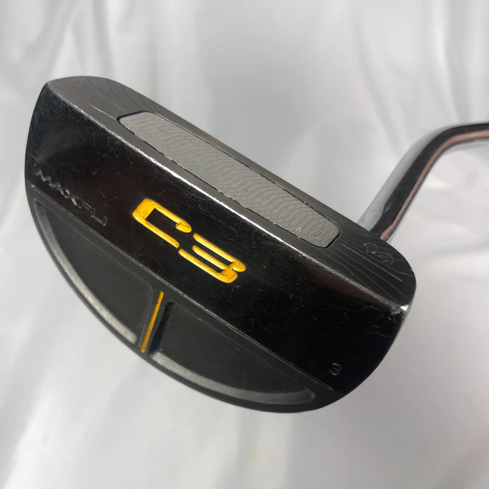 MAXFLI RH C3 #3 Gunmetal 34.5” Putter Mallet w Super Stroke Handle - See Pics! - Image 1 of 4