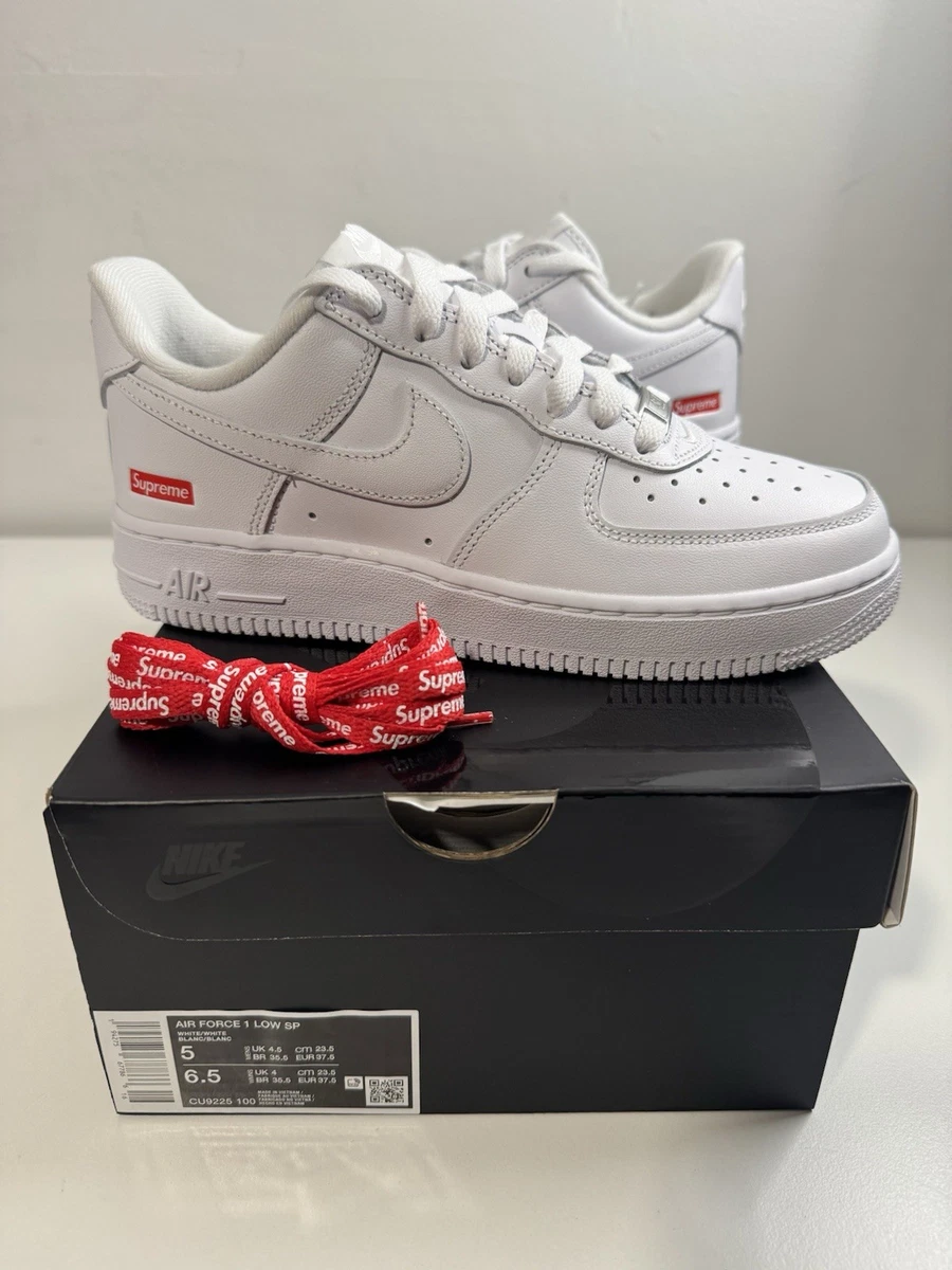 Nike Air Force 1 Supreme White for Sale | Authenticity Guaranteed