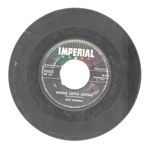 Fats Domino Whole Lotta Loving Coquette 45 RPM Imperial Vinyl Record - Imagen 1 de 8