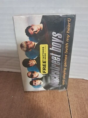 Backstreet Boys – Quit Playing Games (With My Heart) (Cassette) sealed - Image 1 of 4