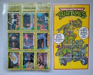 Topps Teenage Mutant Ninja Turtles 1989 Trading Card Set TMNT Komplettsatz - Bild 1 von 7