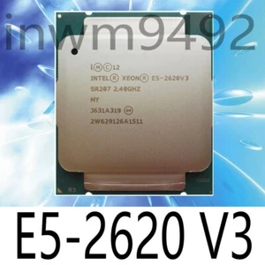 Intel Xeon E5-2620 V3 SR207 2.4GHz 6-Core LGA 2011-3 Server CPU Processor - Picture 1 of 1