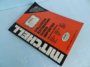 Feb 1983 Mitchell Imported Collision Estimating Guide Vol 24 #2 JAPANESE EDITION - Picture 1 of 1