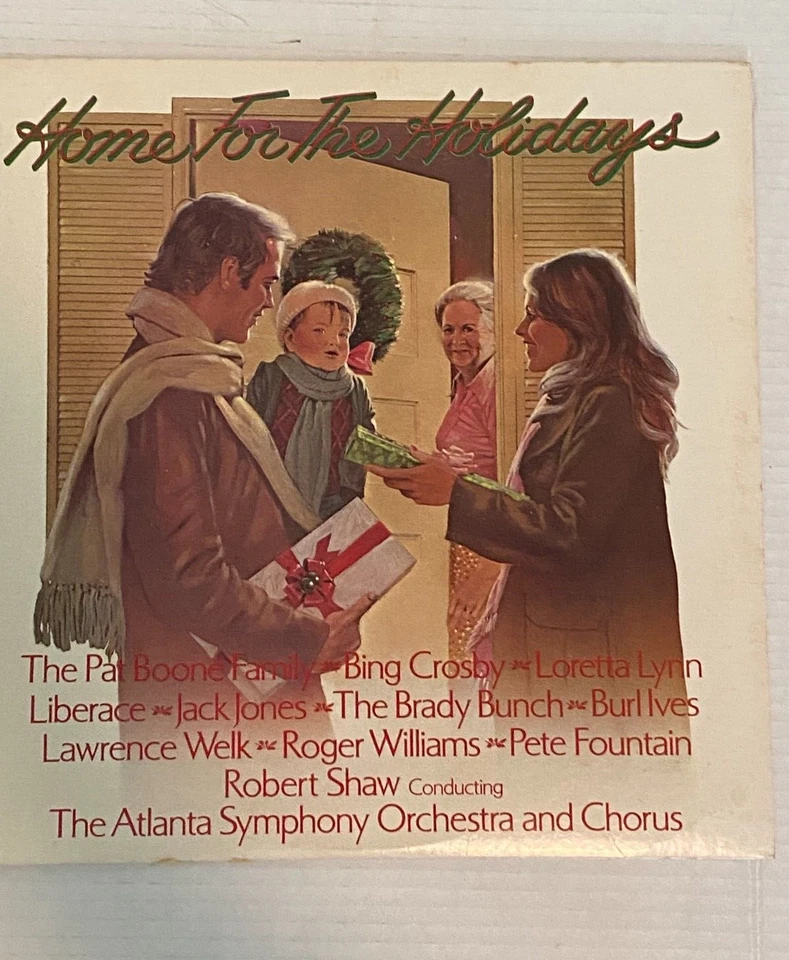 1978 Home For The Holidays Vinyl Album - Bing Crosby, The Brady Bunch, Burl Ives - Image 1 of 1