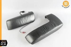 03-06 Mercedes W220 S600 S65 AMG Front Center Console Armrest Arm Rest Black OEM - Picture 1 of 12