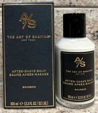 The Art of Shaving  BOURBON  After-Shave Balm 3.3 oz New in Box Discontinued
