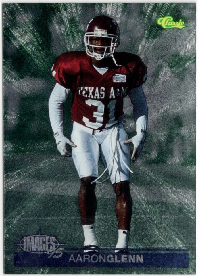 1995 Classic Images Four Sport Aaron Glenn Rookie Card #48 - Image 1 of 1