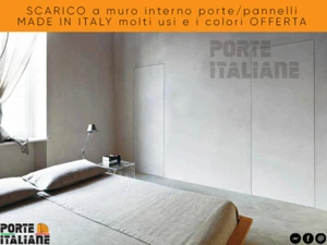 Puertas/paneles internos al ras de la pared hechos en Italia muchos usos y colores OFRECEN - Imagen 1 de 1