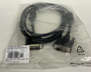 Assmann DVI connection cable, DVI (24+1), 2 x ferrit MM, 2.0m DVI-D duallink neu - Bild 1 von 1