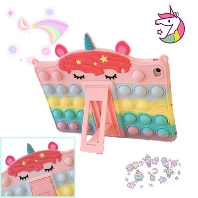 Kids Friendly Shockproof Stand Case Cover For iPad 5th/6th7th/8th/9th/10th Gen - Image 1 of 4