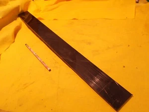 BARRA HDPE NEGRA lámina de plástico mecanizable stock 1/4"" x 2"" x 24"" de largo - Imagen 1 de 1