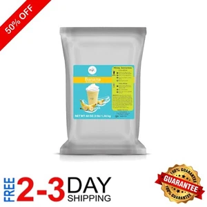 Delicious Banana Frappe & Smoothie Mix - 3 LB, Perfect for Home & Cafés - Picture 1 of 4