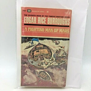 EDGAR RICE BUROUGHS A FIGHTING MAN OF MARS BOOK - Picture 1 of 3