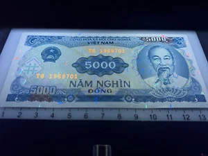 Billete de 5000 Dong de Vietnam moneda mundial sin circular vietnamita - Imagen 1 de 4