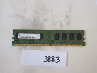 Qimonda HYS64T256020EU-2.5-C2 2Gb PC2-6400 800Mhz DDR2 Desktop Memory RAM (3883) - Image 1 of 2