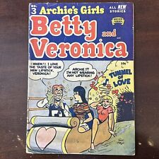 Archie's Girls Betty and Veronica #3 (1951) - Classic Cover! GGA Good Girl Art