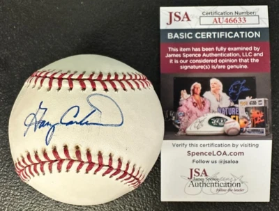 Gary Carter Single Signed Baseball with JSA Certificate of Authenticity CM967 - Image 1 of 4