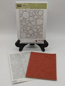 Stampin' Up TREE RINGS Background Stamp #143964 Scrapbooking Card Making Crafts - Picture 1 of 3