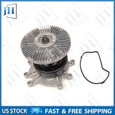 Conjunto de embreagem de ventilador de bomba de água do motor para 2005-10 Dodge Dakota Mitsubishi Radider - Imagem 1 de 4