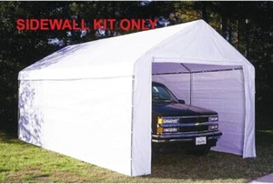 King Canopy 10-Ft by 20-Ft Canopy Enclosure Sidewall Kit, 2 Sides w/Windows - Picture 1 of 5
