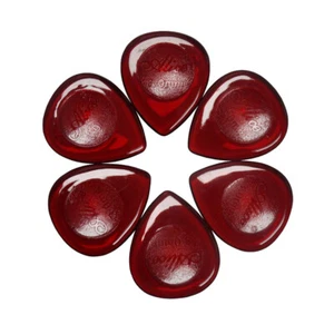 50 piezas selecciones de guitarra Alice 3 mm estándar gota de agua jazz rojas 30x25 mm - Imagen 1 de 3
