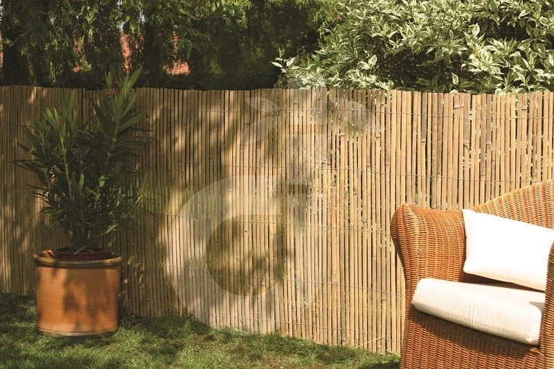 Bambus Sichtschutz CALAMA Gartenzaun Windschutz Bambusmatte EXTRA GEHÄRTET (HxB) - Bild 1 von 4