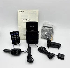 Sony GPS Kołyska samochodowa do Clie PEG-NX80V / NX73V / TG50 / TH55 Made in Japan (PEGA-CC5) - Zdjęcie 1 z 7