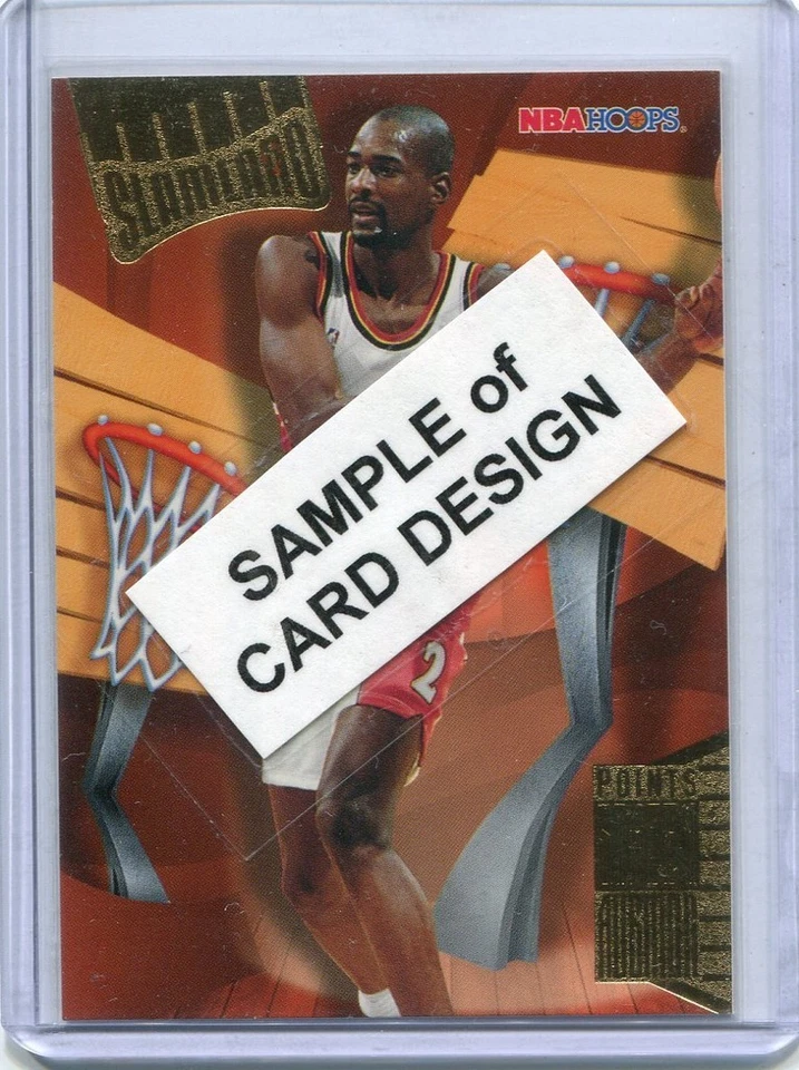 1995-96 Hoops Slamland #44 Detlef Schrempf Seattle SuperSonics - Image 1 of 1