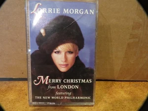 LORRIE MORGAN " MERRY CHRISTMAS FROM LONDON "  CASS   VERY NICE COPY - Picture 1 of 3