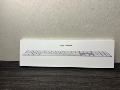 NEW SEALED Apple Magic Keyboard W/ Numeric Keypad Model # A1843 MQ052LL/A - Image 1 of 4