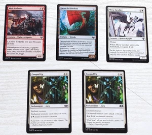 Lotto 5 carte Magic - Mole Codarda - Karve dei Predoni - Mesa Cavalier - Cooped - Foto 1 di 6